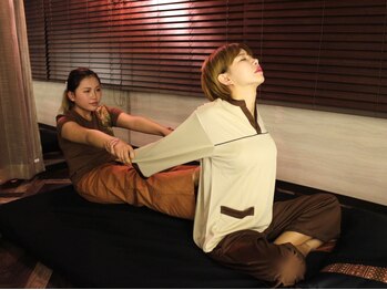 カヌン タイリラクゼーション(KANUN THAI RELAXATION)の写真/<タイ古式>で普段使わない筋肉を伸ばし“疲労感&慢性的なコリ”を解消!新規限定★タイ古式90分¥8000→¥7400
