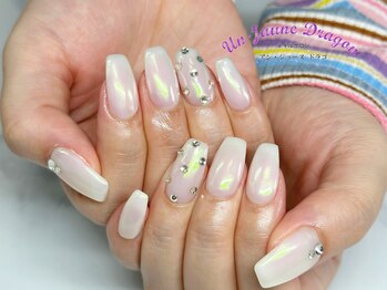 アン ジョーヌドラゴ/【自爪ネイル】オーロラネイル