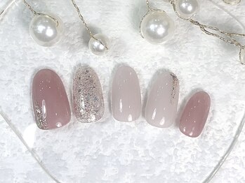 ネイルサロン リッチーズ(nail salon Riches)/大人ピンクネイル