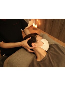 ヘッドスパで癒されたい