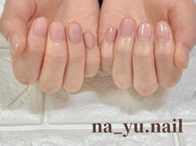 ナユネイル(na_yu.nail)/自爪風クリアネイル 201