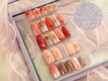 スノーフレーク(Snowflake)/定額デザイン☆選べる50種以上