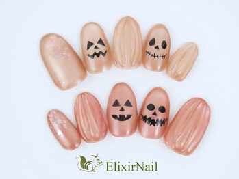 エリクサーネイル 新橋(Elixir Nail)の写真/【定額シンプル系★選べる最新400種¥7980】会社が厳しいOLさんでも楽しめるデザインを豊富にご用意♪