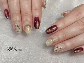 アニマル柄ネイル