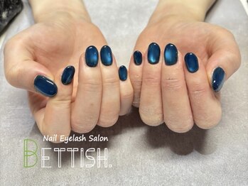 ネイルアイラッシュサロン ベティッシュ 桜木町店(Nail Eyelash Salon BETTISH)/マグネットネイル
