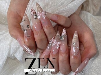 ゼン ネイル デザイン 池袋(ZEN NAIL DESIGN)/* 長 さだしやり放題×つけ放題