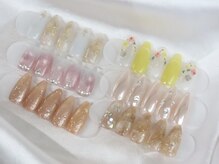 ブラン(l'blan.)の雰囲気（人気のデザインの定額ネイル多数ご用意しています。）