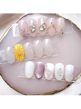 静流(shizuru)の写真/定額コースでお得にネイルを楽しめる★シンプル~個性派までお好みのデザインがきっと見つかる♪