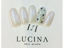 Y -363 ドライフラワーネイル