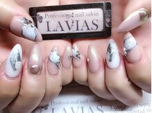 プロフェッショナル ネイルサロン ラヴィアス(LAVIAS)/【スカルプ】10本アートし放題