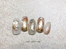 水彩ニュアンスネイル