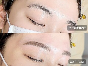 アイック 錦糸町駅前店(I’ck)/眉毛WAXで理想眉のガイドライン