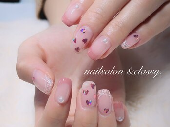 アンドクラッシィ(&classy.)/ハートフレンチ/持込デザイン