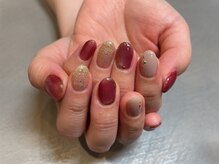 アトリエ ツメ(atelier TsuMe)/マグネットネイル/秋ネイル/橋本