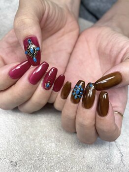 アグ ネイル(AGU NAIL)の写真/アートの種類も多数ご用意☆細かいアートもお任せ下さい！3Dアートから痛ネイルまで幅広くご対応致します！