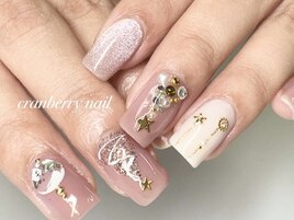 クリスマスネイル