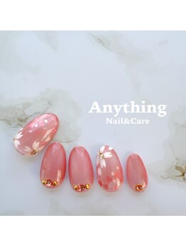 エニシング ネイルアンドケア(Anything Nail&Care)/ハンド定額エクスクルーシブ