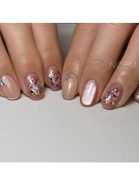 押し花ネイル