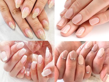 はあとねいる 千里丘店の写真/【摂津/千里丘】高リピート率！シンプルネイル～トレンドのニュアンスネイル等人気デザインが3,850円から★
