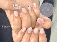 スノーフレーク(Snowflake)/新規限定！落書きネイルコース