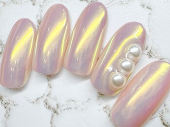 チェリーズネイル(Cherrys Nail)/オーロラネイル パールネイル