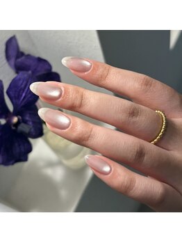 ラナムーン プティ(Lanamoon petit)の写真/パラジェル無料＆浮かないフィルイン技術◎うる艶カラーで美しいシンプルネイルが得意！