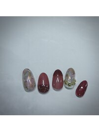 定額ネイル　7700円