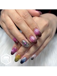 マグネット×黒グラデーション