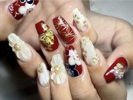 成人式ネイル　担当：粥川