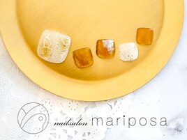 冬フットネイル