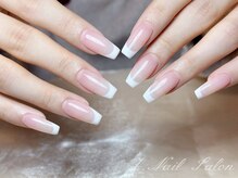 ゼットネイル(Z.Nail)/長さだしフレンチ