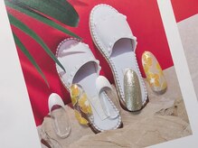 ネイルサロン&スクール ジーナ(GINA)/元気なお花柄で夏満開