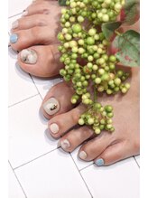 キダチ(Kidati)/大理石フットネイル