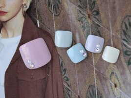 くすみパステルart