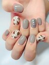 ニュアンス×アニマル柄nail☆