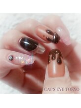 キャッツアイ東京 新宿店(Cat's eye TOKYO)/バレンタインネイル♪ 担当石田