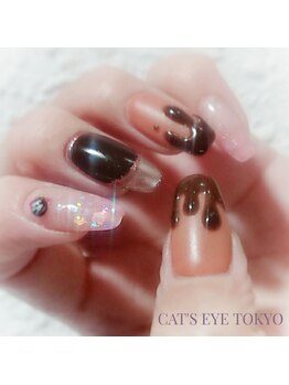 キャッツアイ東京 新宿店(Cat's eye TOKYO)/バレンタインネイル♪ 担当石田