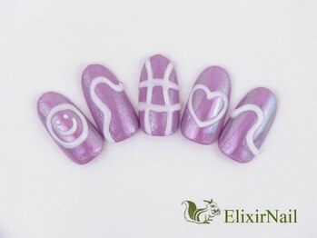 エリクサーネイル 五反田(Elixir Nail)/定額b カジュアル/クーポン使用