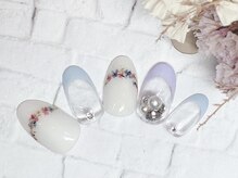 アルセア 上野御徒町店(Alcea)/パステル　押し花　フレンチ