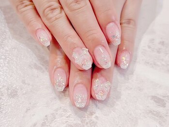 #オーロラネイル