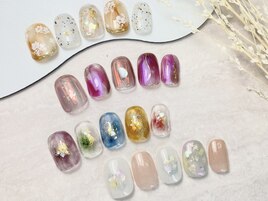 カラフルニュアンスNail