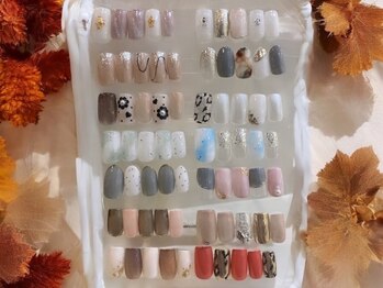 ウープスネイル 北上パル店(OopsNAIL)の写真/[何度でも利用OK]定額メニューも豊富で安心価格♪流行りのデザイン何でも◎