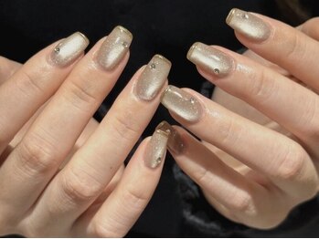 フィロンネイル 宇都宮店(filonnail)/奥行きのある透明感マグネット