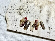 テテネイル(tete.nail)/2026年 お正月＆成人式ネイル