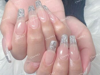 ノア ネイル(Noa Nail)/ガラスフレンチ 10990