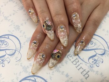 ネイルサロン リバース(Re:Birth)/マーブル　ゴージャス