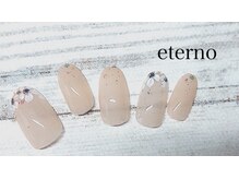 エテル(eterno)/先端小花ネイル