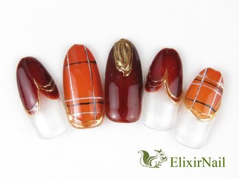 エリクサーネイル 神田(Elixir Nail)/ハンドやり放題/クーポン使用