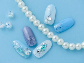カラーズ 浜松店(colors)/ニュアンス☆シェルネイル