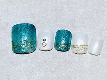 ネイルズアンドビューティー バイ エム(Nails and Beauty by M)/フットプレミアムアートコース